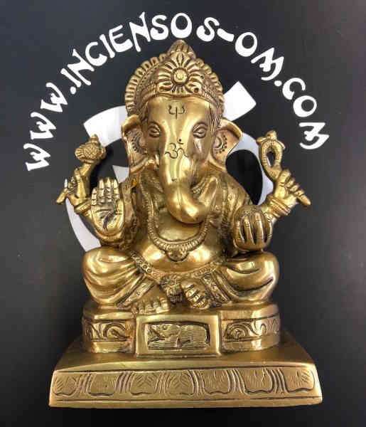 Ganesh Bronce 16.5 x 11 cm Altar